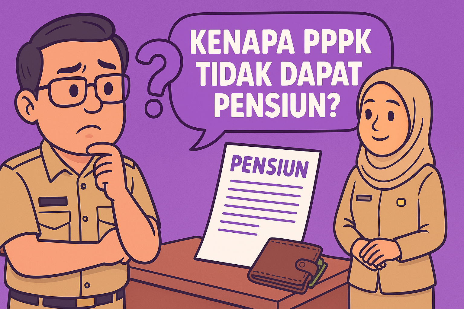 Kenapa PPPK Tidak Dapat Pensiun