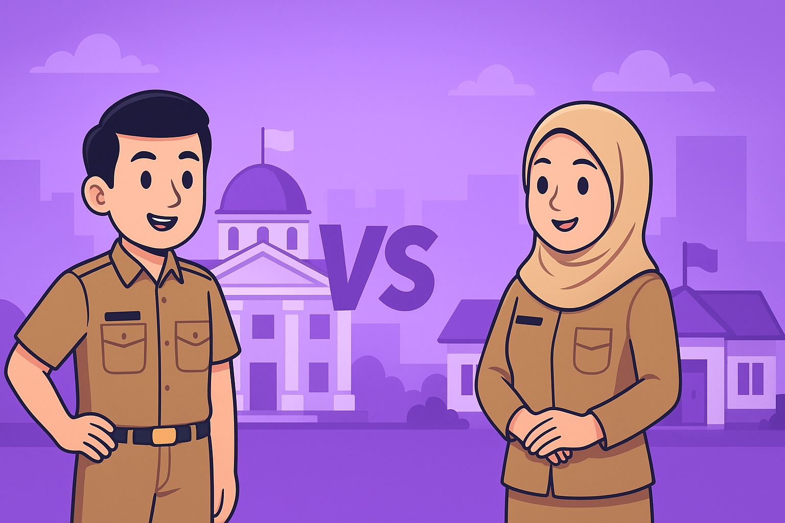 Perbedaan ASN di Instansi Pusat dan Daerah