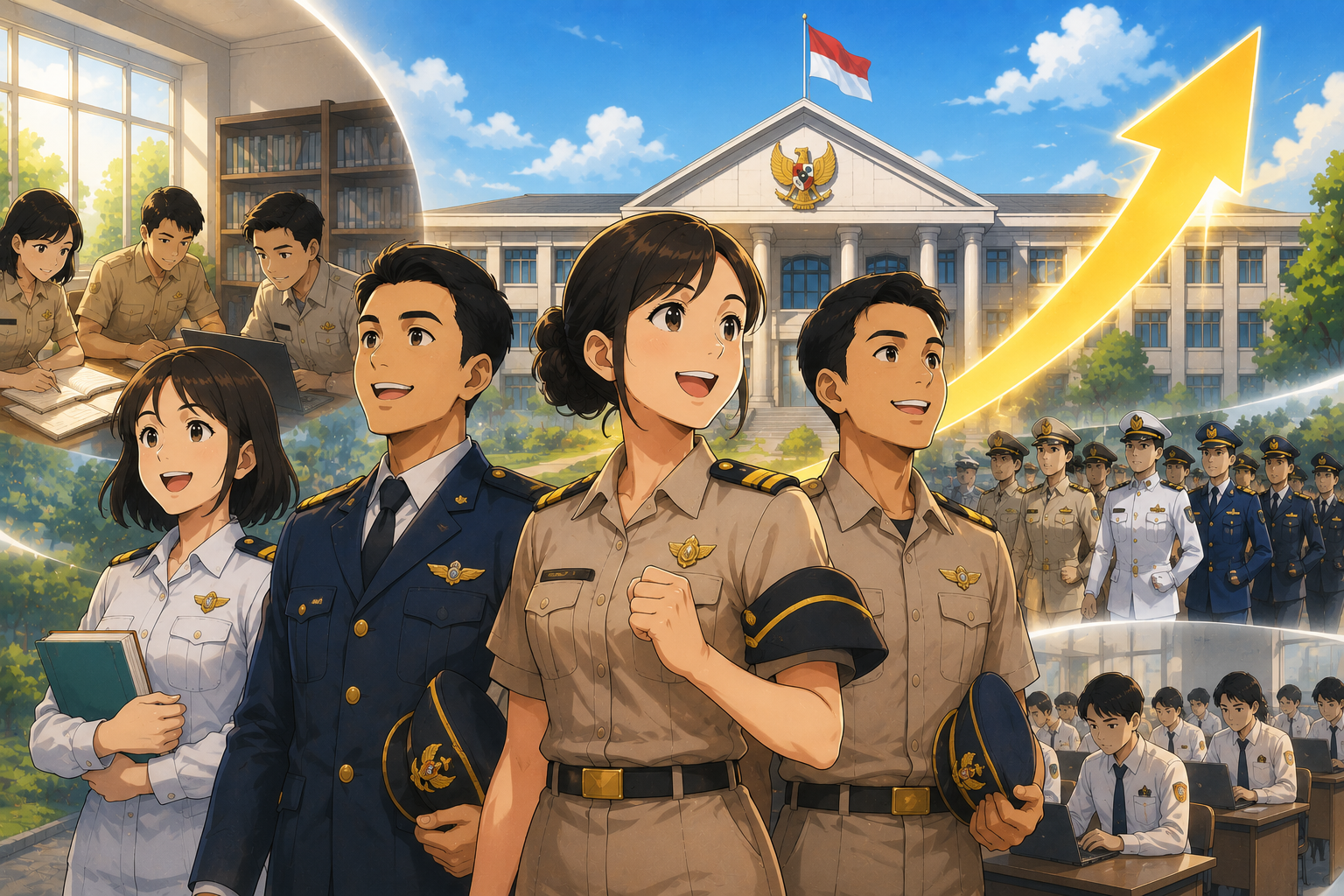 Sekolah kedinasan tanpa UTBK 2026 peluang jadi CPNS