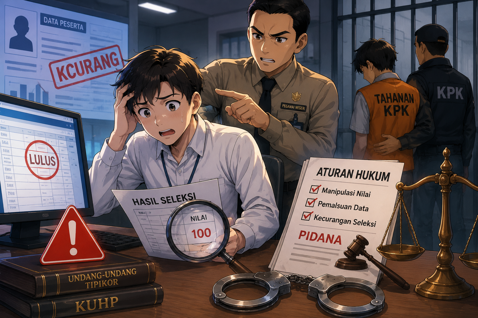 Manipulasi Nilai CPNS Bisa Dipidana
