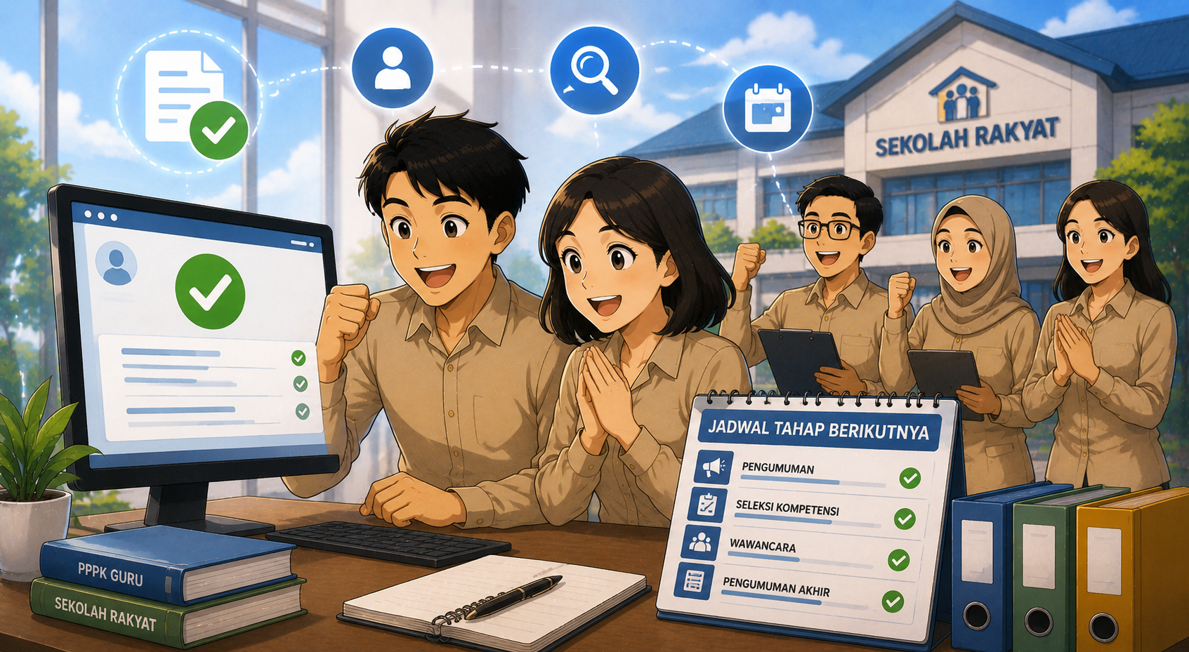 Hasil Seleksi Administrasi PPPK Guru Sekolah Rakyat 2026 Diumumkan, Ini Cara Cek dan Jadwal Tahap Berikutnya
