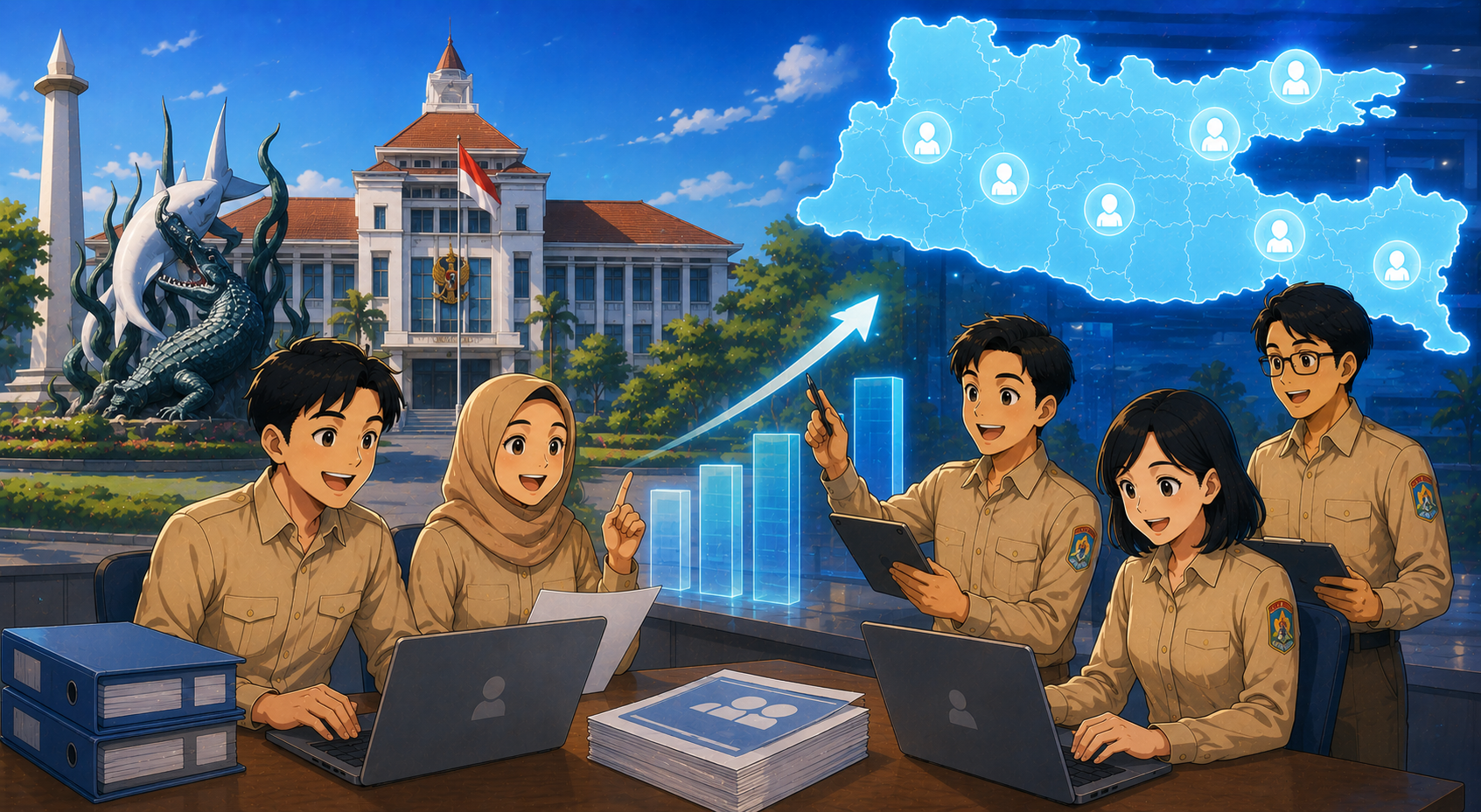 CPNS PPPK 2026 Jatim: Pemprov Jatim Usulkan 2.105 Formasi ASN Baru