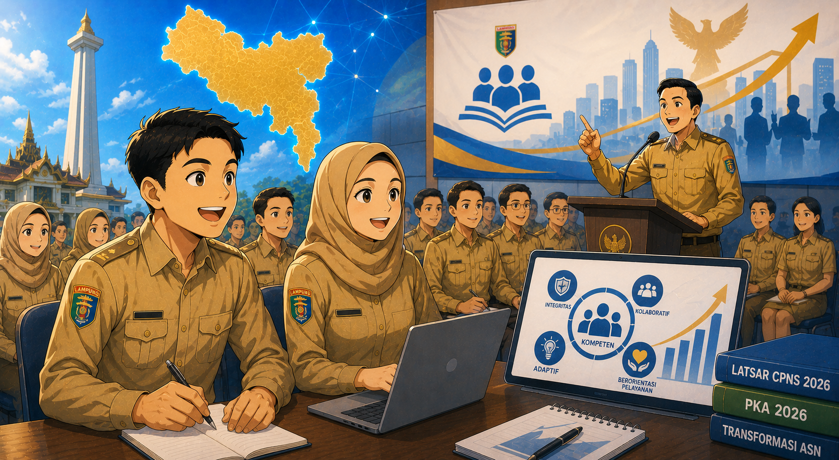 CPNS PPPK 2026 Jatim: Pemprov Jatim Usulkan 2.105 Formasi ASN Baru