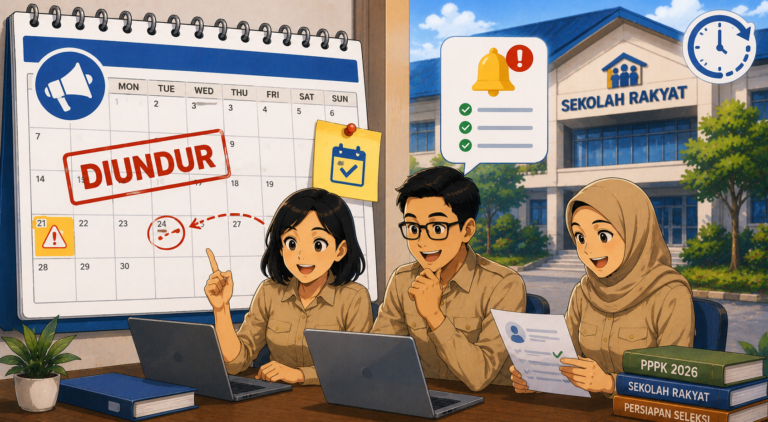 Pengumuman Seleksi Administrasi PPPK Sekolah Rakyat 2026 Diundur, Ini Jadwal Terbaru yang Harus Diketahui