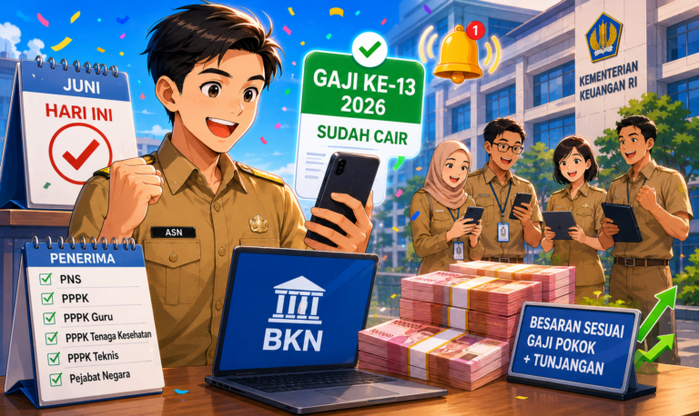 Gaji ke-13 ASN Mulai Cair, Ini Rinciannya