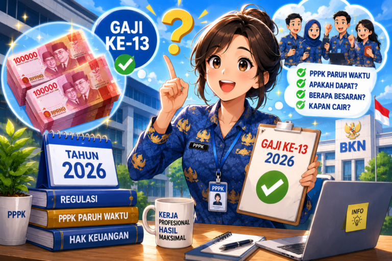 PPPK Paruh Waktu Dapat Gaji ke-13 2026?