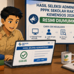 Hasil Seleksi Administrasi PPPK Sekolah Rakyat Kemensos 2026 Resmi Diumumkan, Begini Cara Cek Kelulusannya