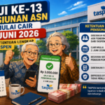 Gaji ke-13 Pensiunan ASN Mulai Cair 2 Juni 2026, Berikut Ketentuan Lengkap dari TASPEN