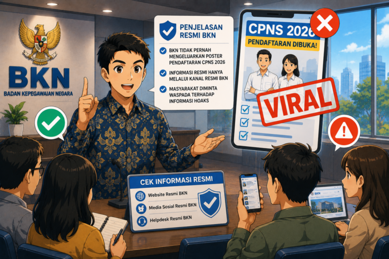 CPNS 2026 Sudah Dibuka? BKN Beri Penjelasan Resmi soal Poster yang Viral