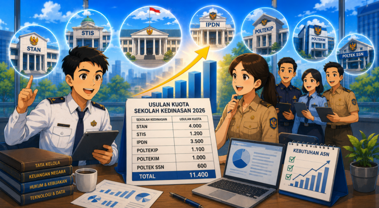 Usulan Kuota Sekolah Kedinasan 2026 Muncul, STAN hingga IPDN Ajukan Ribuan Formasi