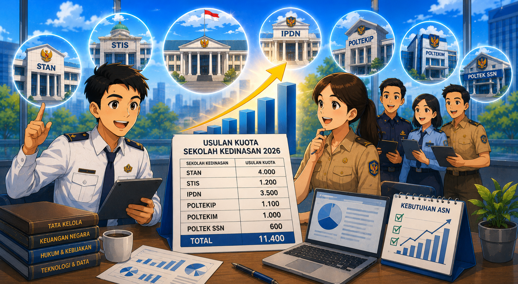 Usulan Kuota Sekolah Kedinasan 2026 Muncul, STAN hingga IPDN Ajukan Ribuan Formasi