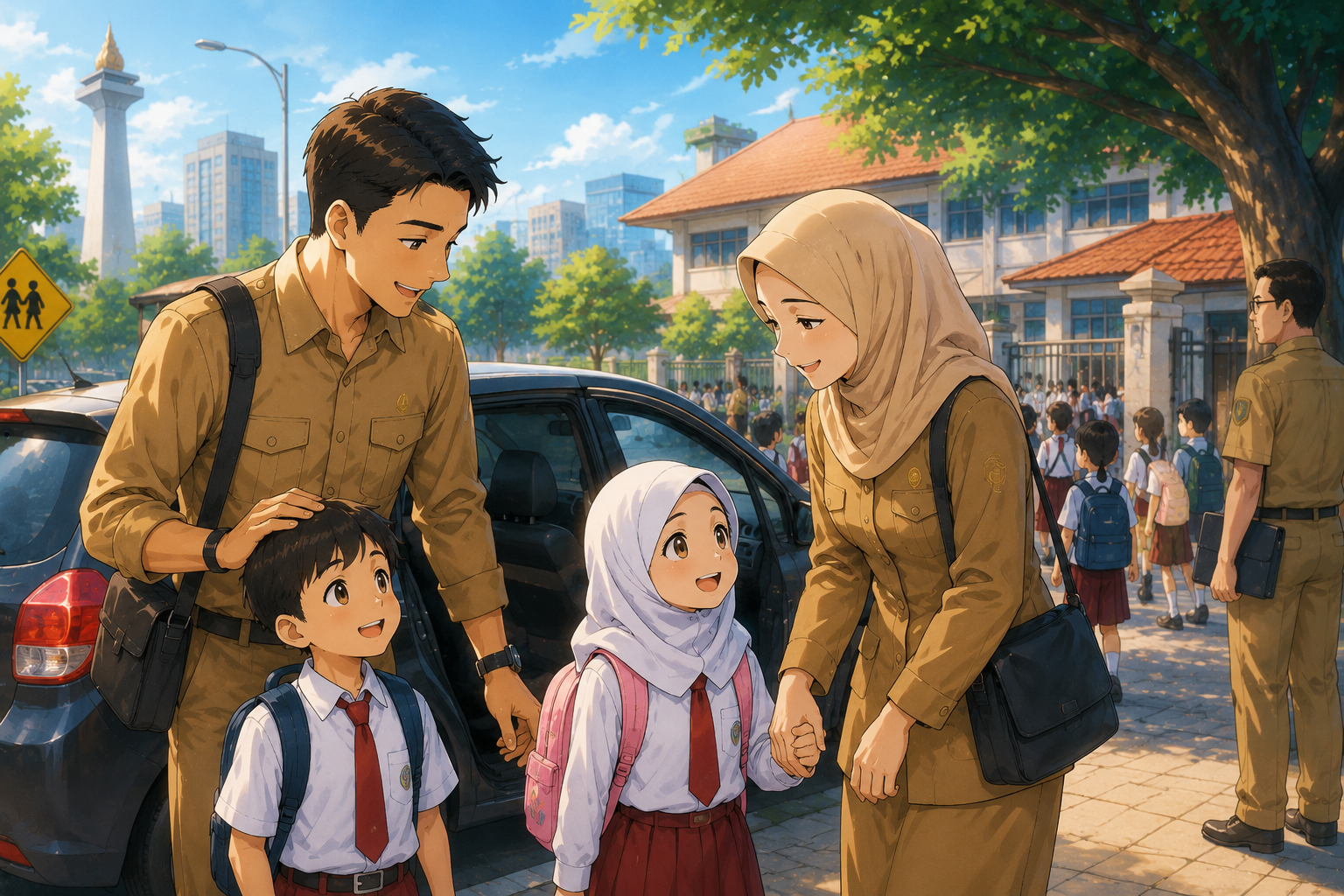 ASN dan Non ASN Bisa Fleksibel Antar Anak Sekolah, Ini Kebijakan Terbaru Wali Kota Pekanbaru 2026