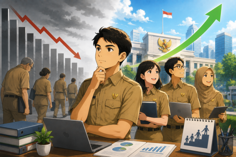 Jumlah PNS Terus Menyusut, Mengapa Rekrutmen CASN 2026 Jadi Sangat Penting? Ini Penjelasannya