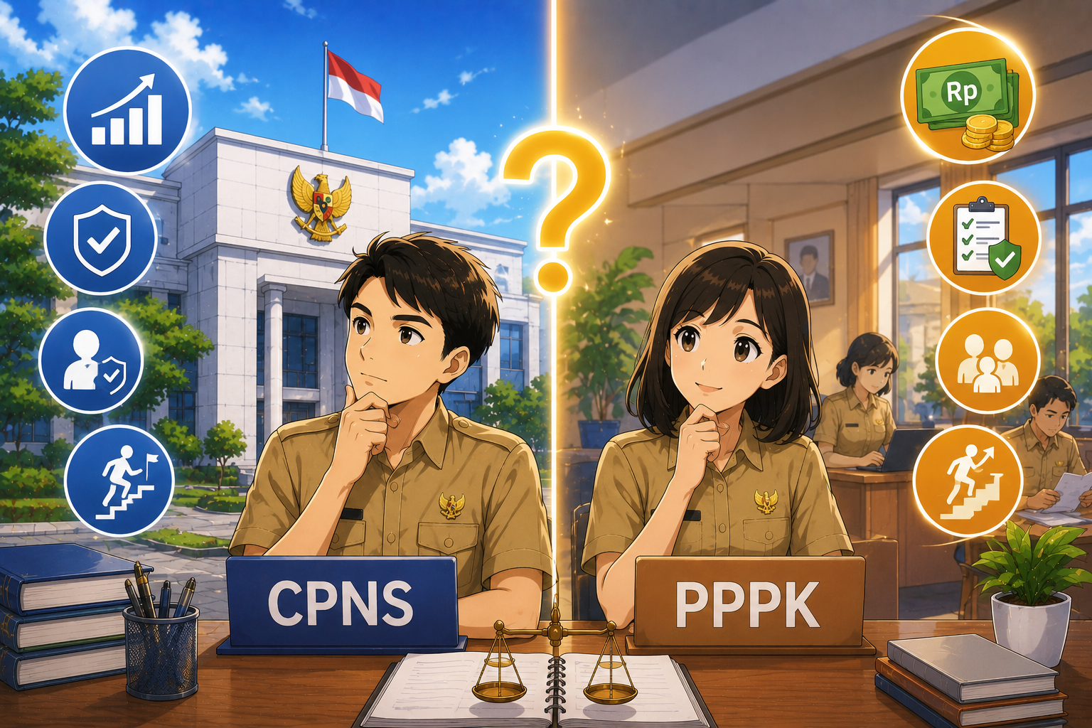 PPPK atau CPNS 2026? Kenali Perbedaan Gaji, Status, Hak, dan Peluang Karier Sebelum Mendaftar