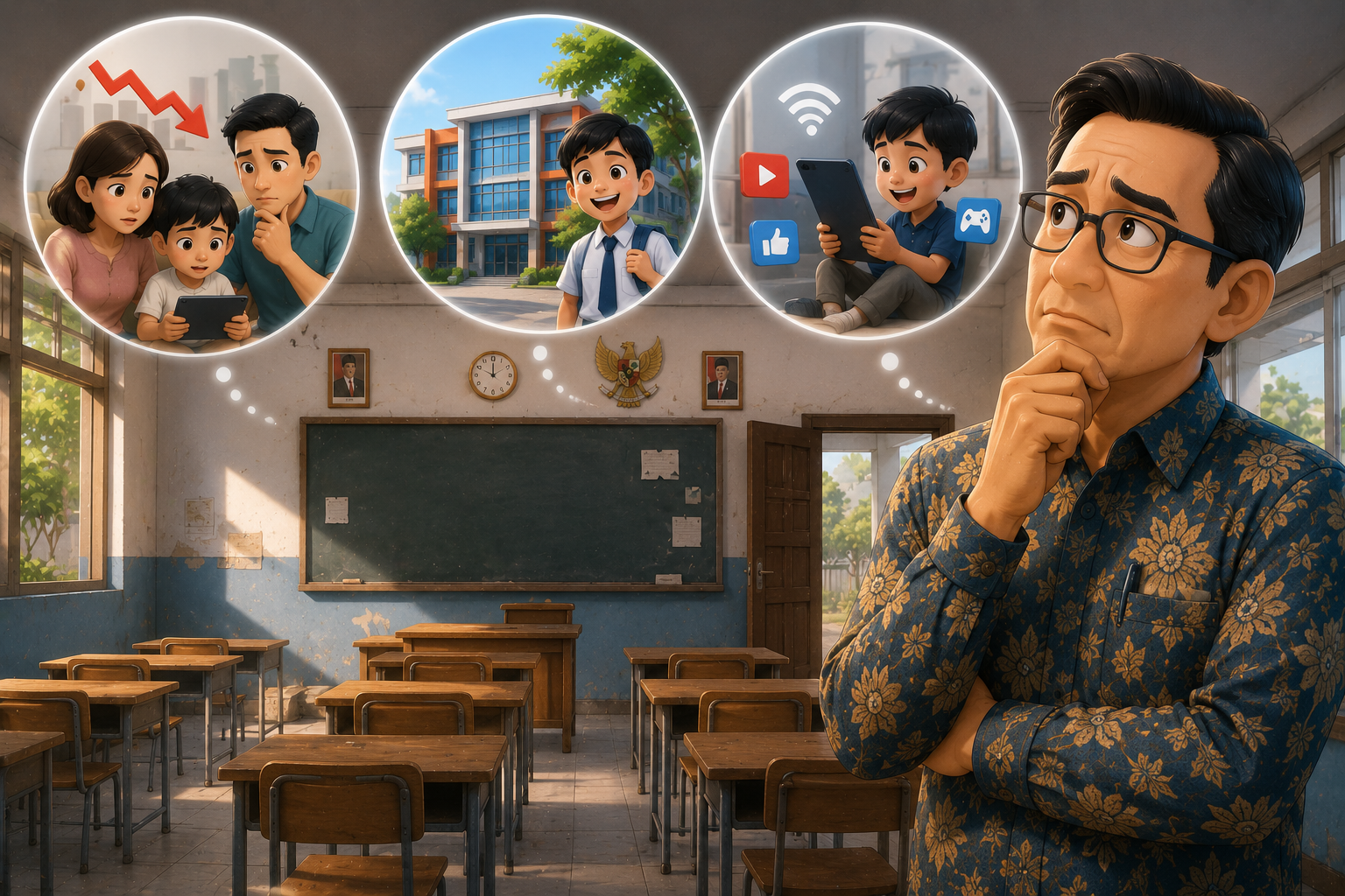Mendikdasmen Ungkap Penyebab SD Negeri Kekurangan Murid
