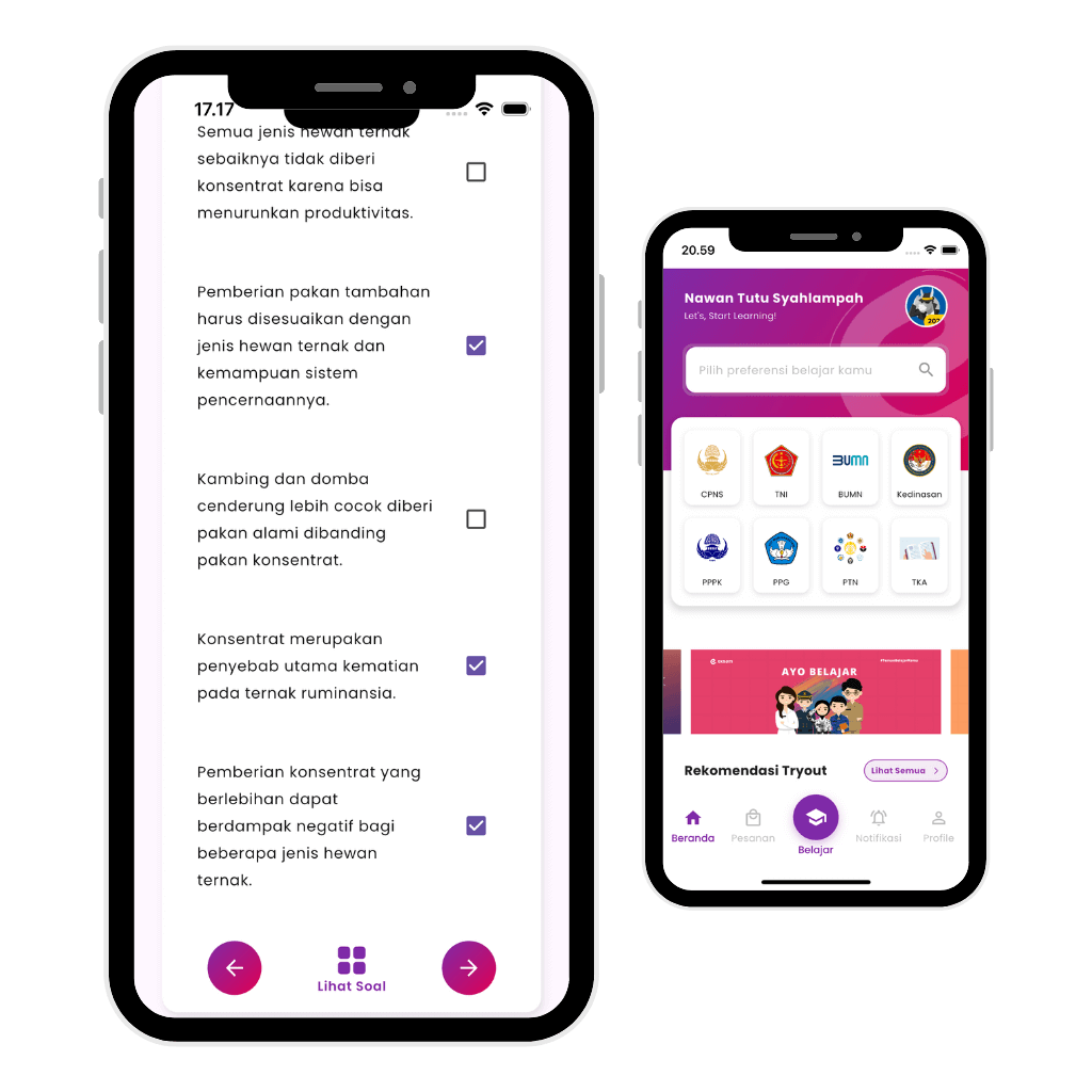 Simulasi UTBK SNBT - Persiapan Masuk PTN